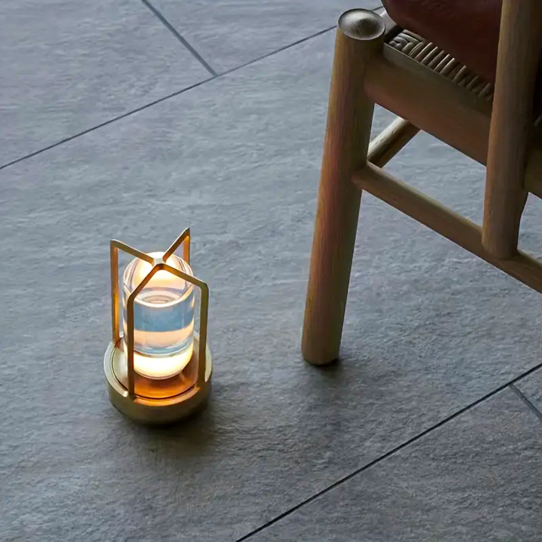 Crystal Portable Table Lamp